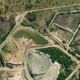 Satellite imagery of Leicester Diamond, ZA