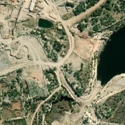 Satellite imagery of Leicester Diamond, ZA