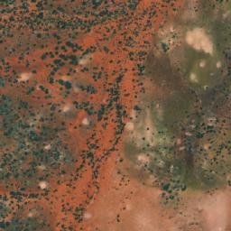 Satellite imagery of Dunns New Find Mine, AU