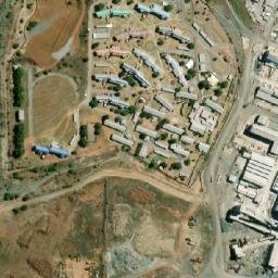 Satellite imagery of Finsch Mine, ZA