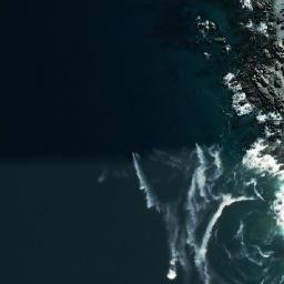 Satellite imagery of Cabo Norte, CL