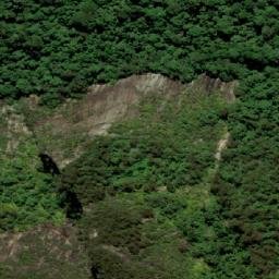 Satellite imagery of Mount Warning, AU