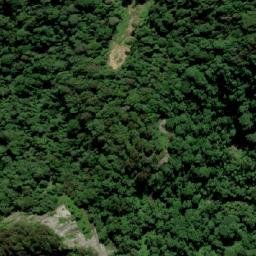 Satellite imagery of Mount Warning, AU