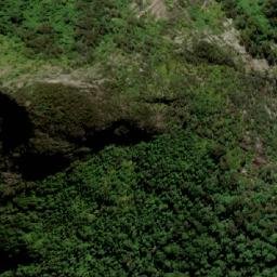 Satellite imagery of Mount Warning, AU