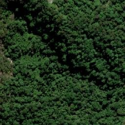 Satellite imagery of Mount Warning, AU
