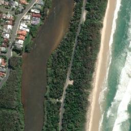 Satellite imagery of Black Rocks, AU