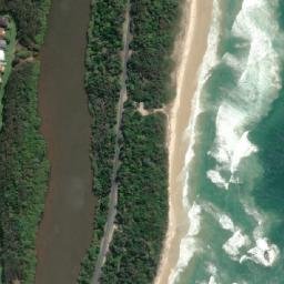 Satellite imagery of Black Rocks, AU