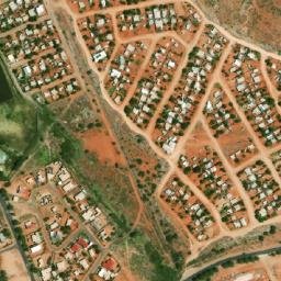 Satellite imagery of UPINGTON, NA