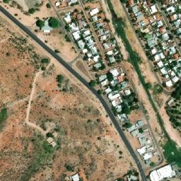 Satellite imagery of UPINGTON CH SPIRE, NA