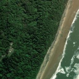 Satellite imagery of Cape Saint Lucia, ZA