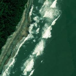 Satellite imagery of Cape Saint Lucia, ZA