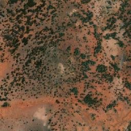 Satellite imagery of Kaolin Cliffs, AU