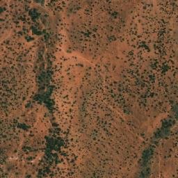 Satellite imagery of Kaolin Cliffs, AU