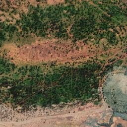 Satellite imagery of Lancefield Mine, AU
