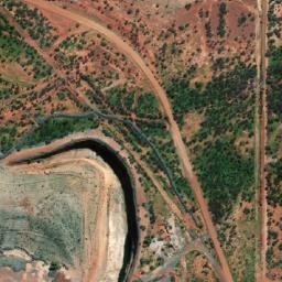 Satellite imagery of Lancefield Mine, AU