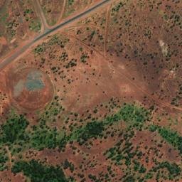 Satellite imagery of Lancefield Mine, AU