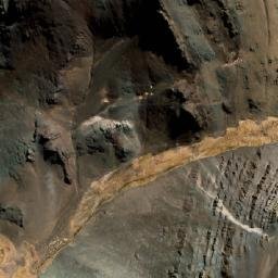 Satellite imagery of Cerro Colimai, CL