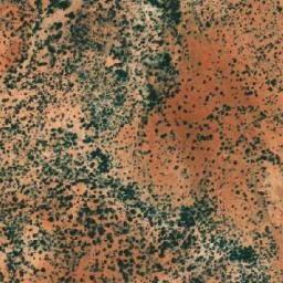 Satellite imagery of Dodgers Hill, AU