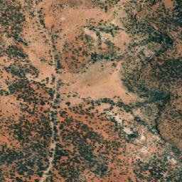 Satellite imagery of Red Table Hill, AU