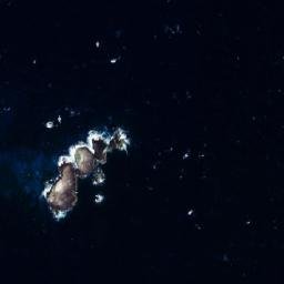 Satellite imagery of Julian Rocks, AU