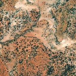 Satellite imagery of Dodgers Hill, AU