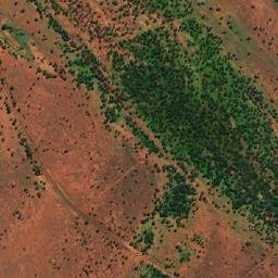 Satellite imagery of British Flag Mine, AU