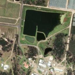 Satellite imagery of Blue Mountain, AU