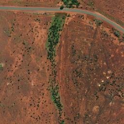 Satellite imagery of British Flag Mine, AU