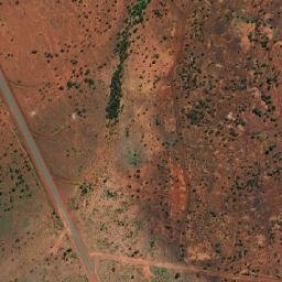 Satellite imagery of British Flag Mine, AU