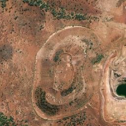 Satellite imagery of Mary Mae Mine, AU