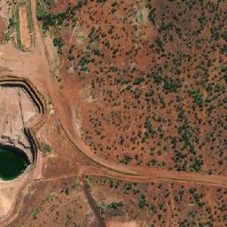 Satellite imagery of Mary Mae Mine, AU