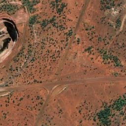 Satellite imagery of Mount Enniskillen, AU