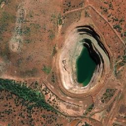 Satellite imagery of Mount Enniskillen, AU
