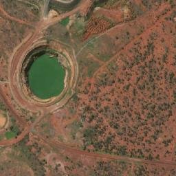 Satellite imagery of Gullewa Mine, AU