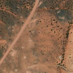 Satellite imagery of Mertons Reward Mine, AU