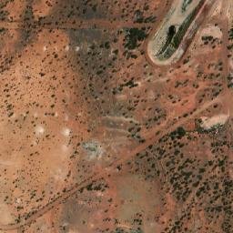 Satellite imagery of Mertons Reward Mine, AU