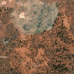 Satellite imagery of Mertons Reward Mine, AU
