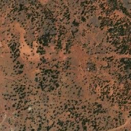 Satellite imagery of Mertons Reward Mine, AU