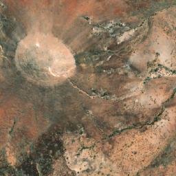 Satellite imagery of Mount Anna, AU