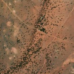 Satellite imagery of Mertons Reward Mine, AU