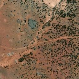 Satellite imagery of Mertons Reward Mine, AU