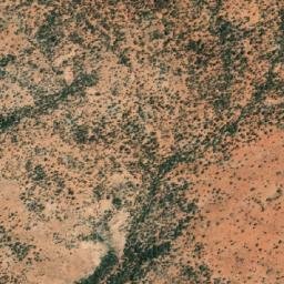 Satellite imagery of Poison Rock, AU