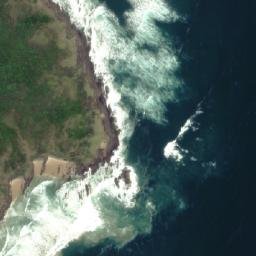 Satellite imagery of Snapper Rock, AU