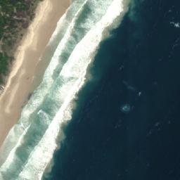 Satellite imagery of Jews Point, AU
