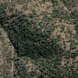 Satellite imagery of Fish Hole Mountain, AU