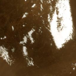 Satellite imagery of Cerro Bravo, AR