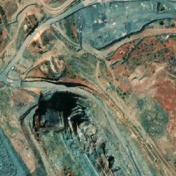 Satellite imagery of Mount Morgans Mine, AU