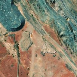 Satellite imagery of Mount Morgans Mine, AU