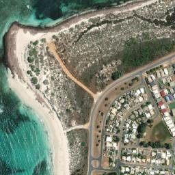 Satellite imagery of Point Moore, AU