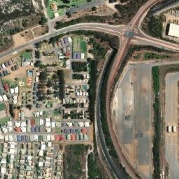 Satellite imagery of Point Moore, AU
